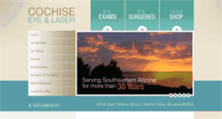 Desktop Screenshot of cochiseeye.com