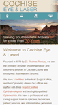 Mobile Screenshot of cochiseeye.com